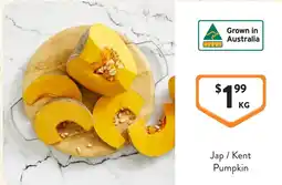 Foodworks Jap / Kent Pumpkin offer