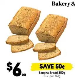 Drakes Banana Bread offer