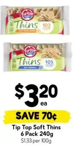 Drakes Tip Top Soft Thins offer