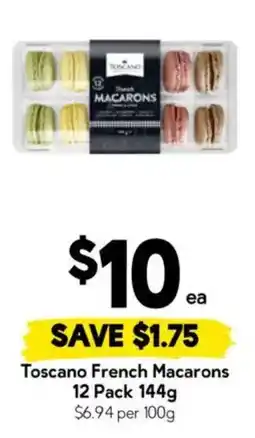 Drakes Toscano French Macarons offer