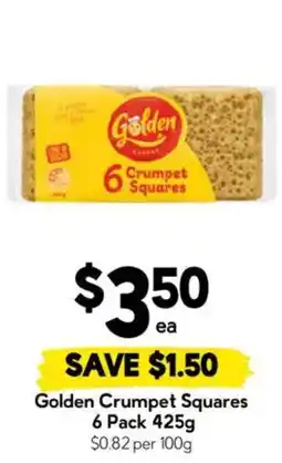 Drakes Golden Crumpet Squares offer