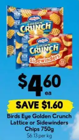 Drakes Birds Eye Golden Crunch Chips offer