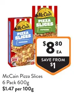 Foodworks McCain Pizza Slices offer