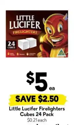 Drakes Little Lucifer Firelighters offer