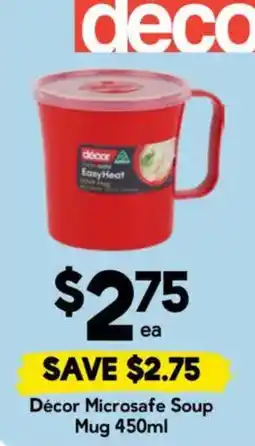 Drakes Décor Microsafe Soup Mug offer