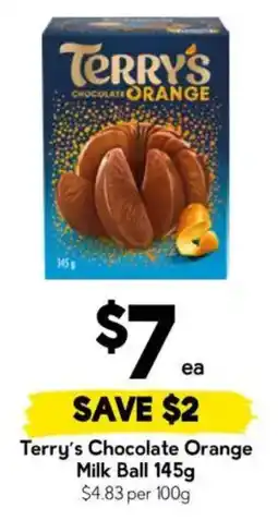 Drakes Terry's Chocolate Orange Milk Ball offer