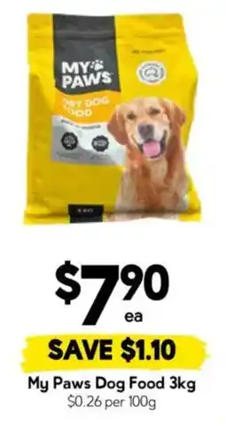 Drakes My Paws Dog Food offer