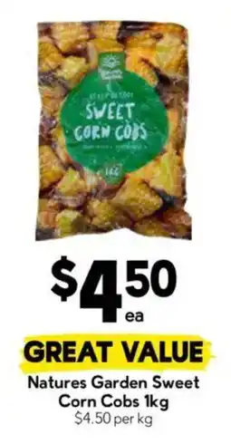 Drakes Natures Garden Sweet Corn Cobs offer