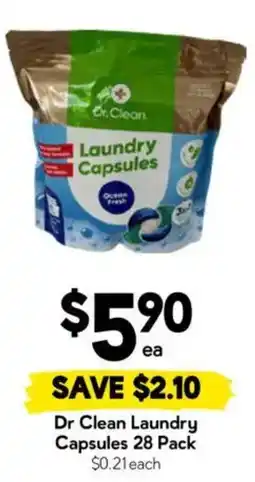 Drakes Dr Clean Laundry Capsules offer