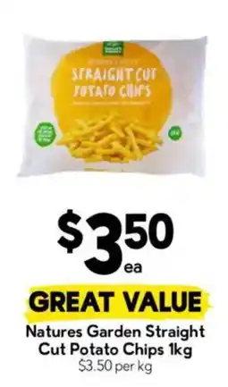 Drakes Natures Garden Straight Cut Potato Chips offer