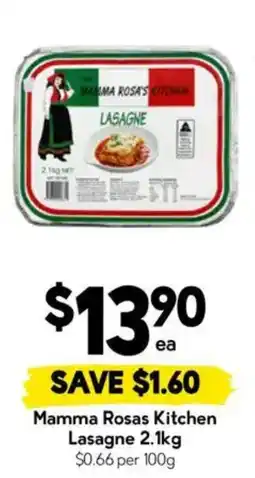Drakes Mamma Rosas Kitchen Lasagne offer