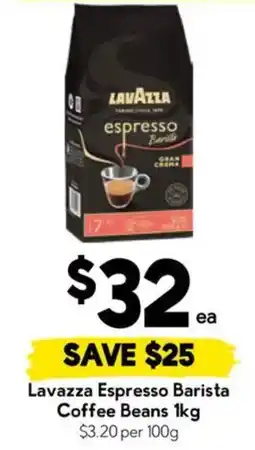 Drakes Lavazza Espresso Barista Coffee Beans offer