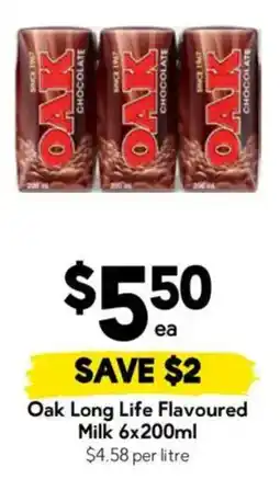 Drakes Oak Long Life Flavoured Milk offer