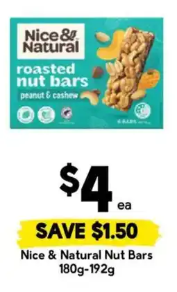 Drakes Nice & Natural Nut Bars offer