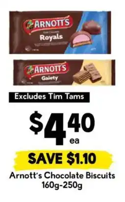 Drakes Arnott's Chocolate Biscuits offer