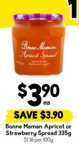 Drakes Bonne Maman Apricot Spread offer