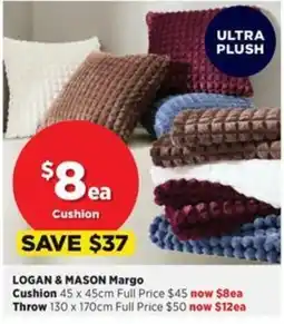 Spotlight Logan & Mason Margo Cushion offer