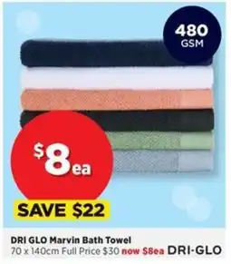 Spotlight DRI GLO Marvin Bath Towel offer