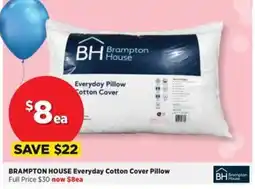 Spotlight Brampton House Everyday Cotton Cover Pillow offer