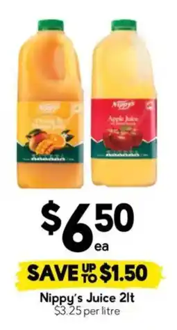 Drakes Nippy's Juice 2lt offer