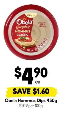 Drakes Obela Hommus Dips offer
