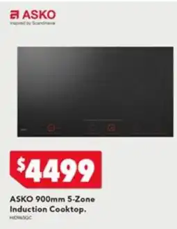 Harvey Norman ASKO 900mm 5-Zone Induction Cooktop offer