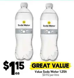 Drakes Value Soda Water offer