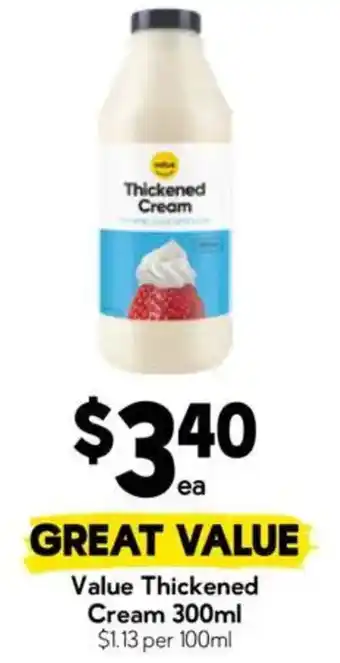 Drakes Value Thickened Cream offer