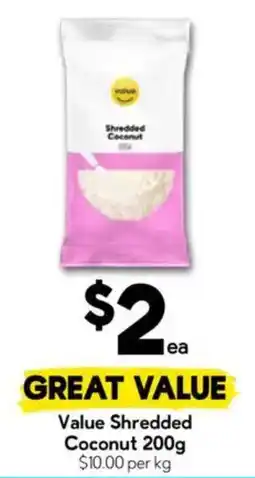 Drakes Value Shredded Coconut offer