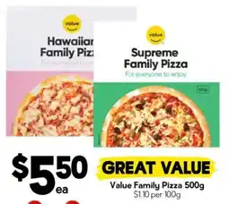 Drakes Value Family Pizza offer