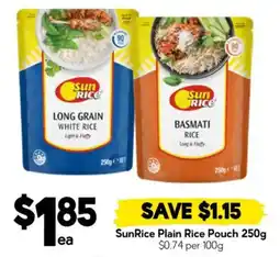 Drakes SunRice Plain Rice Pouch offer
