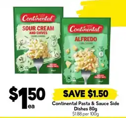 Drakes Continental Pasta & Sauce Side Dishes offer