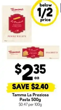 Drakes Tamma La Preziosa Pasta offer