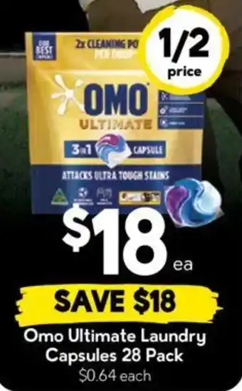 Omo Ultimate Laundry Capsules