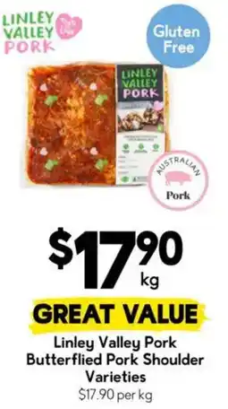 Drakes Linley Valley Pork Butterflied Pork Shoulder Varieties offer