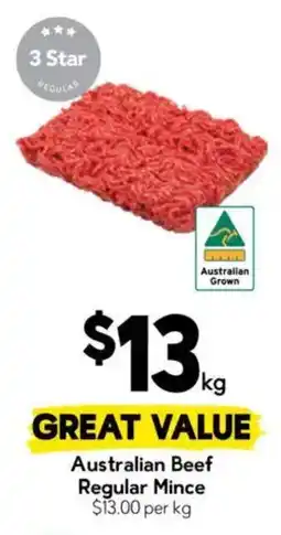 Drakes Australian Beef Regular Mince offer