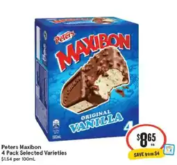 IGA Peters Maxibon offer