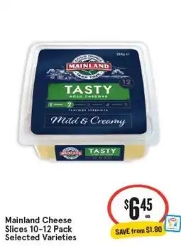 IGA Mainland Cheese Slices offer