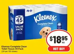 IGA Kleenex Complete Clean Toilet Tissue offer