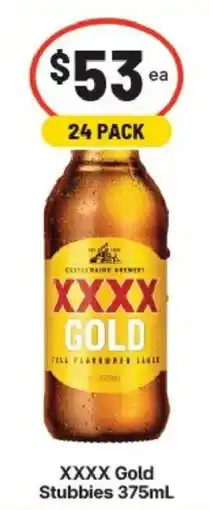 IGA XXXX Gold Stubbies offer