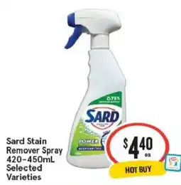 IGA Sard Stain Remover Spray offer