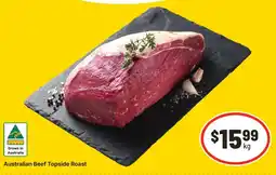 IGA Australian Beef Topside Roast offer