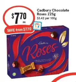 IGA Cadbury Chocolate Roses offer