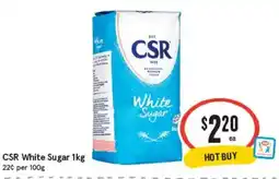 IGA CSR White Sugar offer