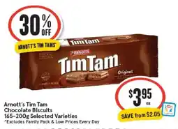 IGA Arnott's Tim Tam Chocolate Biscuits offer