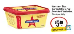 IGA Western Star Spreadable offer