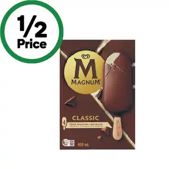 Streets Magnum or Magnum Minis 360-400ml Pk 4-6