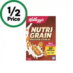Woolworths Kellogg’s Nutri-Grain offer