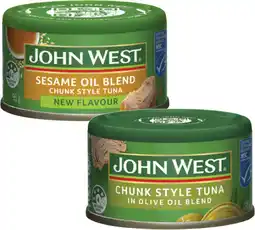 Coles John West Tuna offer