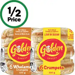 Woolworths Golden Crumpets Rounds offer